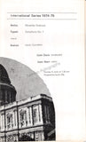 Stern, Isaac - Davis, Colin - Double Signed Program London 1974