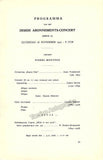 Hekking, Gerard - Concert Program The Hague 1927 - Pierre Monteux