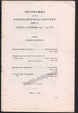 Schnelling, Ernest - Concert Program Amsterdam 1933