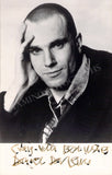 Day-Lewis, Daniel - Signed Photograph & Autograph Note Signed