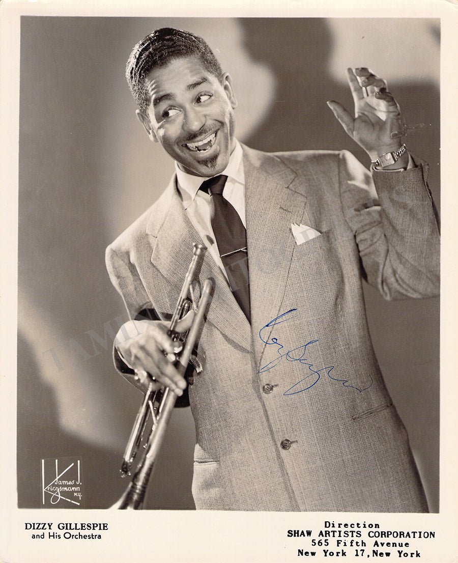 Dizzy Gillespie Autograph & Others Signed Photograph