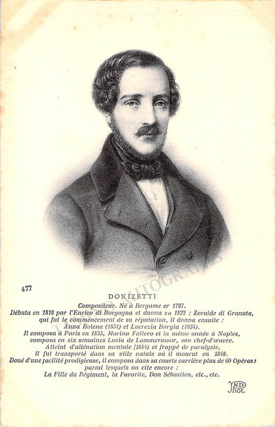 Donizetti, Gaetano (I)