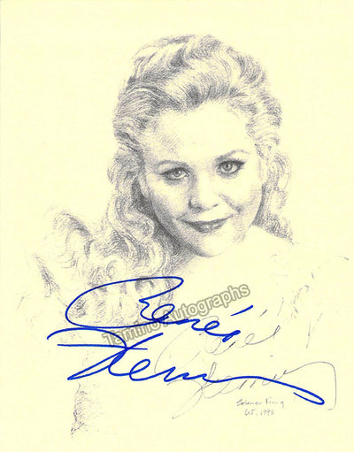 Signed Photo-Drawing