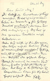 Hanslick, Ed - Autograph Letter Signed