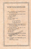 Erdmann, Eduard - Gieseking, Walter - Program Concert Essen 1927