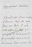 Grell, Eduard - Autograph Letter Signed 1859