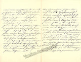 Herzog, Emilie - Autograph Letter Signed 1889