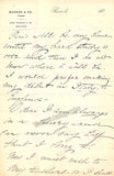 Abbott, Emma - Autograph Letter Signed 1873