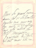 Calve, Emma - Autograph Note Signed