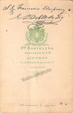 Delle Sedie, Enrico - Signed Cabinet Photograph
