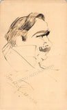Caruso, Enrico - Signed Caricature