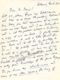 Korngold, Erich - Autograph Letter Signed 1955