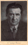 Wolf-Ferrari, Ermanno - Autograph Music Quote Signed & Signed Photo