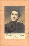 Novelli, Ermete - Signed Photograph with Additional Signature by Oscar Anselmi