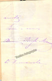 Borghi Mamo, Erminia - Autograph Note Signed