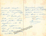 Frezzolini, Erminia - Autograph Letter Signed 1868