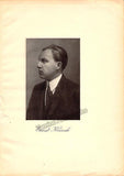 Krenek, Ernst - Signed Program Vienna 1968