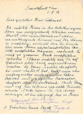 Hildach, Eugen - Lot of Three Autograph Letter Signed