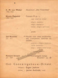 Jochum, Eugen - Andrade, Janine - Concert Program 1943