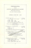 Ysaye, Eugene - Concert Program Amsterdam 1908