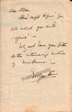 Gauthier, Eva - Autograph Note Signed