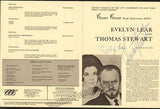 Lear, Evelyn - Stewart, Thomas - Signed Concert Program