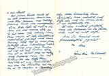 Huni-Mihacsek, Felicie - Autograph Letter Signed
