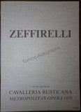 Zeffirelli, Franco - Signed Collection of Prints "Cavalleria Rusticana"