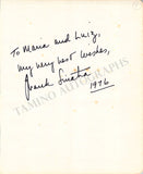 Sinatra, Frank - Sinatra, Frank Jr. - Set of 3 Album Pages Signed