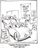 Wagner, Fred - 3 Original Strips Signed