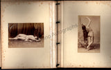 Album with 44 Nude Albumen Prints - France 1880s