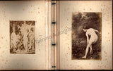 Album with 44 Nude Albumen Prints - France 1880s