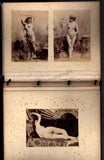 Album with 44 Nude Albumen Prints - France 1880s