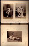 Album with 44 Nude Albumen Prints - France 1880s