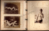 Album with 44 Nude Albumen Prints - France 1880s