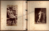 Album with 44 Nude Albumen Prints - France 1880s