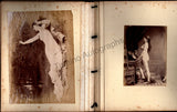 Album with 44 Nude Albumen Prints - France 1880s