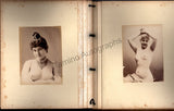 Album with 44 Nude Albumen Prints - France 1880s