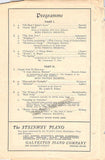 Hempel, Frieda - Signed Concert Program 1923
