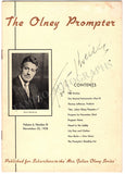 Kreisler, Fritz - Signed Program New York 1935