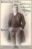 Werner, Fritz - Signed Cabinet Photograph 1902