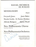 Fruhbeck de Burgos, Rafael - Gedda, Nicolai & Others - Signed Program London 1968
