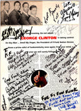 Funkadelic - Autograph Artwork, Signature and Souvenir Collection