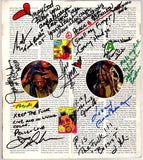 Funkadelic - Autograph Artwork, Signature and Souvenir Collection