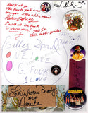 Funkadelic - Autograph Artwork, Signature and Souvenir Collection