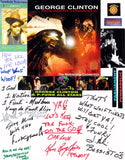 Funkadelic - Autograph Artwork, Signature and Souvenir Collection