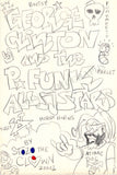 Funkadelic - Autograph Artwork, Signature and Souvenir Collection