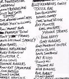 Funkadelic - Autograph Artwork, Signature and Souvenir Collection