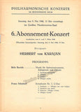 Karajan, Herbert von - Lot of 3 Programs Vienna Philharmonic 1945-1949