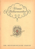 Karajan, Herbert von - Lot of 3 Programs Vienna Philharmonic 1945-1949